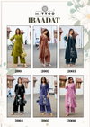 Ibadat By Mittoo Heavy Rayon Thread & Handwork Top With Bottom Wholesale Online